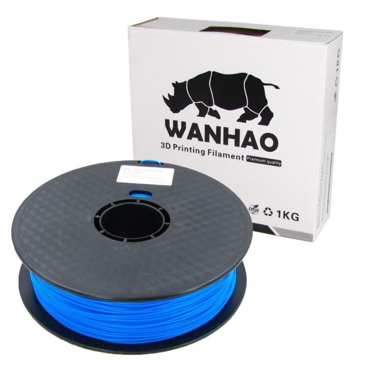 PLA пластик Wanhao, 1.75 мм, dark blue, 1 кг модель PLA пластик Wanhao, 1.75 мм, dark blue, 1 кг от Wanhao
